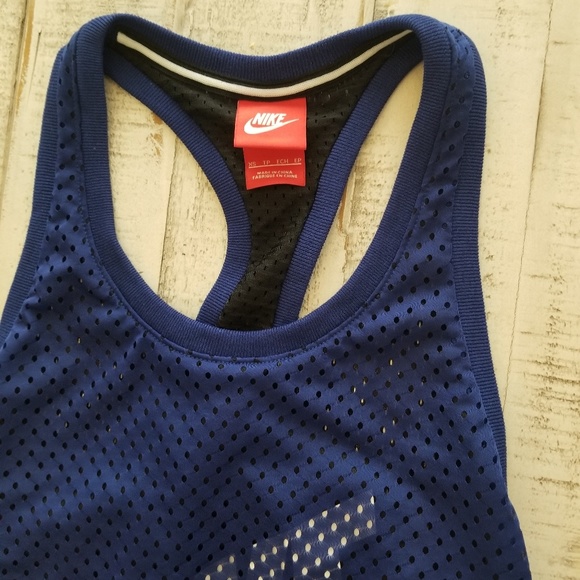 Nike Double Layer Mesh Swoosh Just Do It Tank Top - Picture 3 of 8